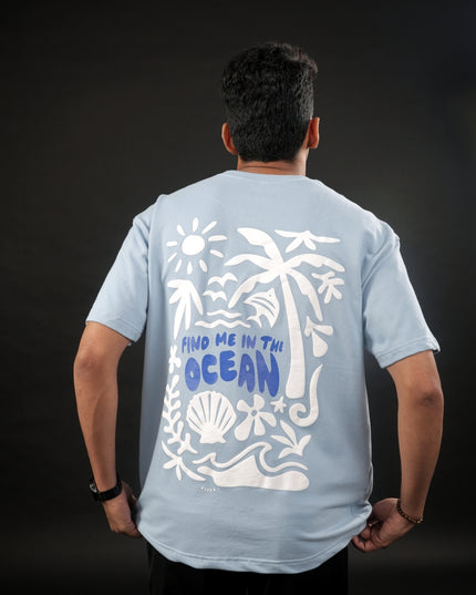 OCEAN MEN OVERSIZED TEE