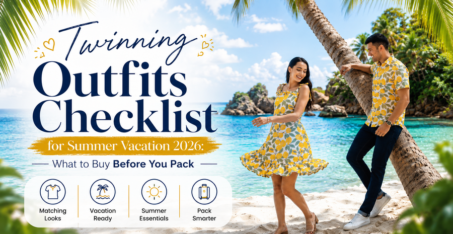 Twinning Outfits Checklist for Summer Vacation 2026: What to Buy at 15 Buttons Before You Pack
