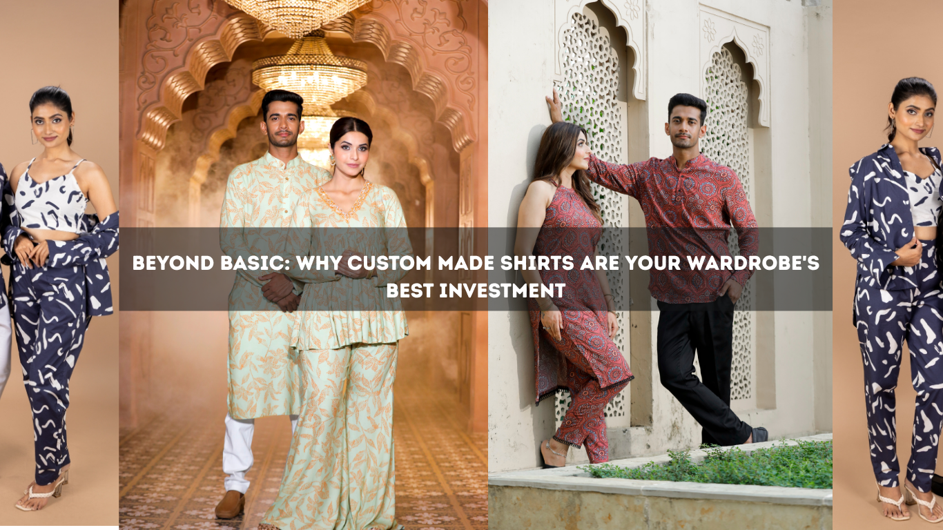 Beyond Basic: Why Custom Made Shirts Are Your Wardrobe's Best Investment