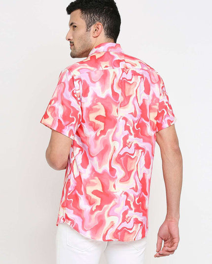 Pink Fluid Art Shirt