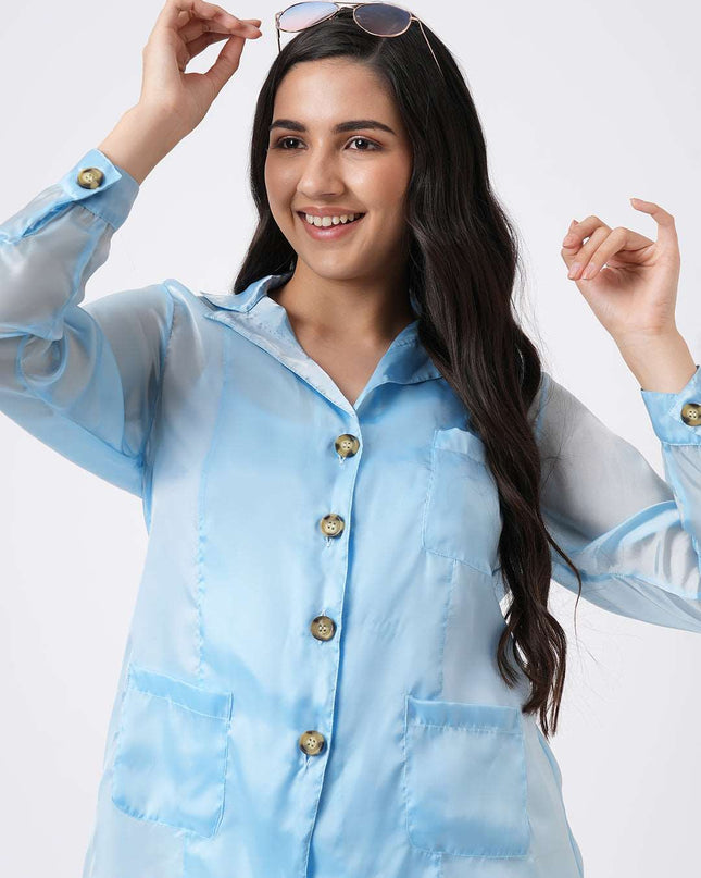 Organza Blazer