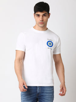 Evil Eye Lucky Men Round Neck T-shirt