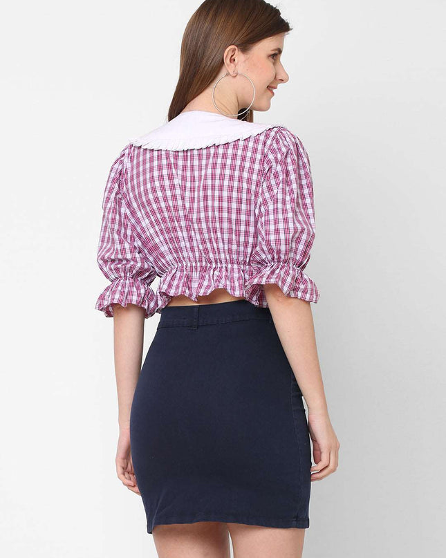 Bib Collar Top