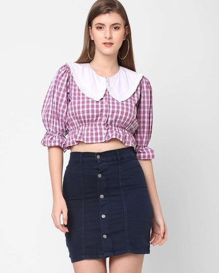 Bib Collar Top