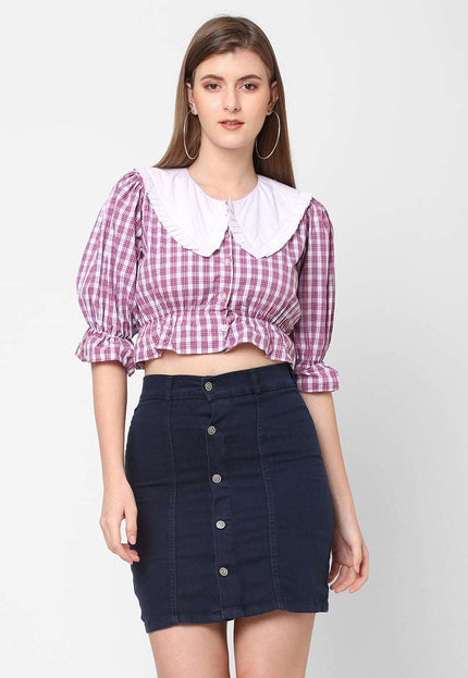 Bib Collar Top