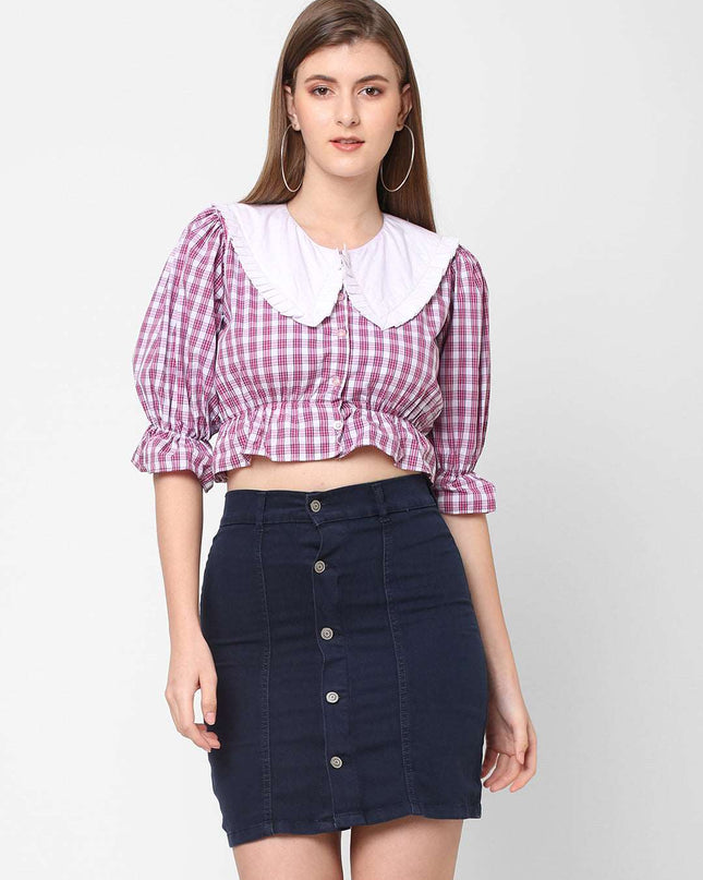 Bib Collar Top