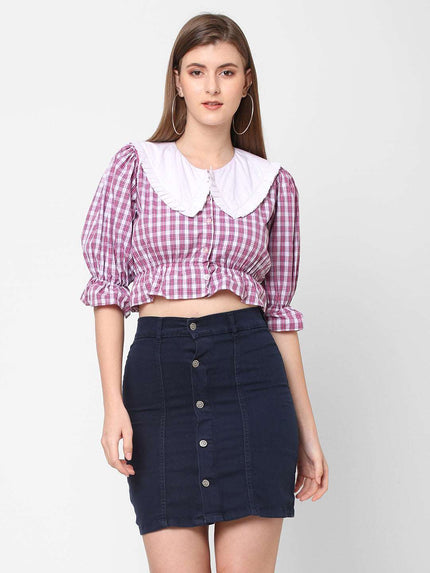 Bib Collar Top