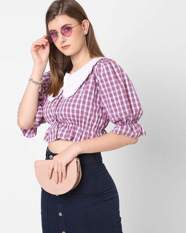 Bib Collar Top