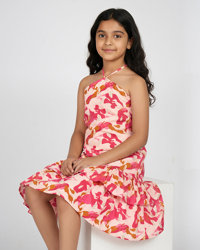 Grapefruit Couple and Daughter