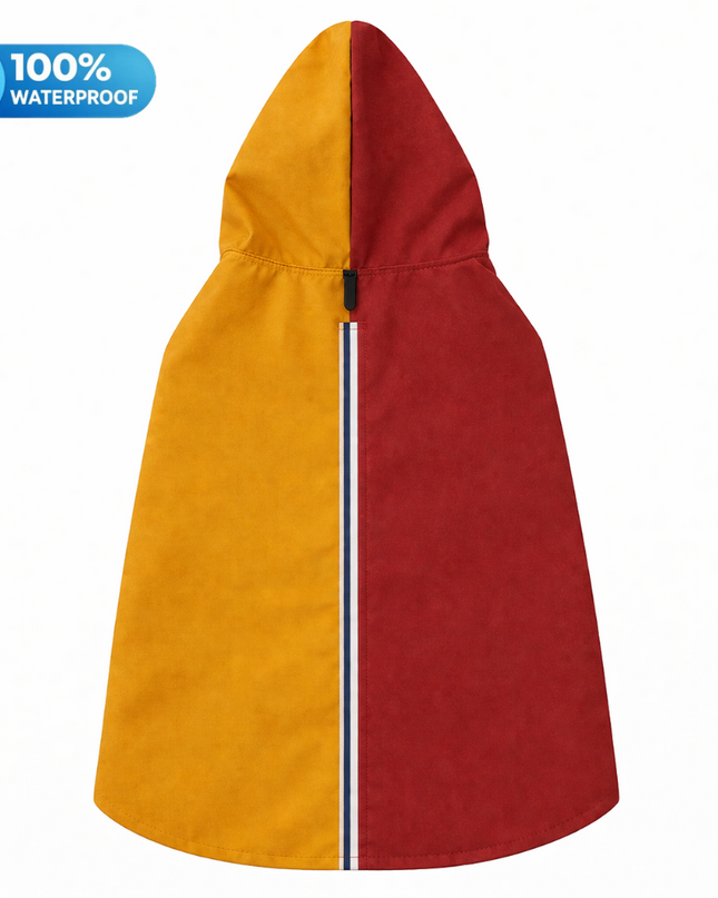 15 Furries Urban Colorblock Dog Raincoat (100 % Waterproof)
