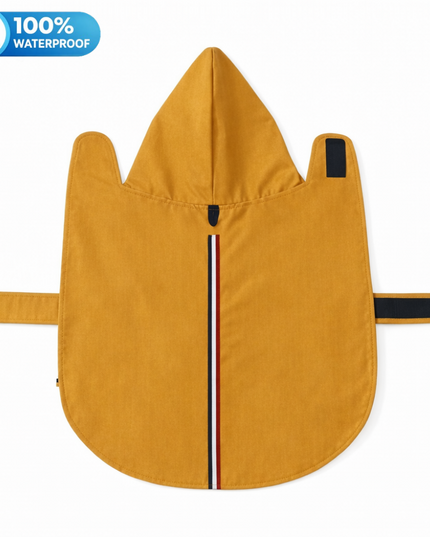15 Furries Urban Yellow Dog Raincoat (100 % Waterproof)