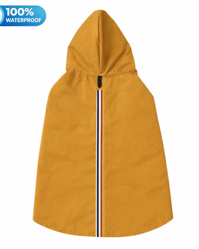 15 Furries Urban Yellow Dog Raincoat (100 % Waterproof)