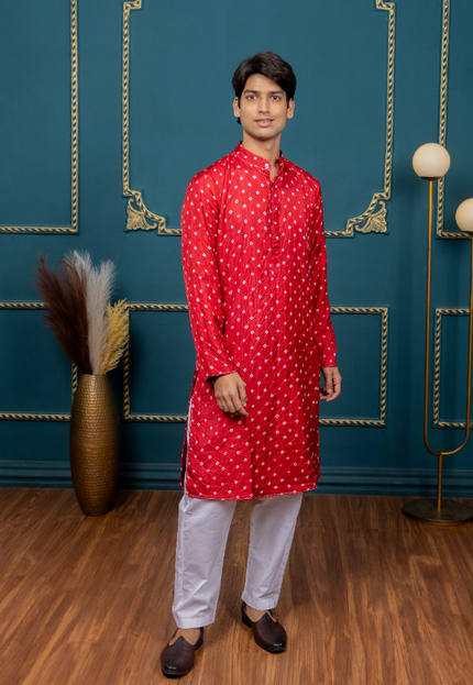 OG RED BANDHANI MEN