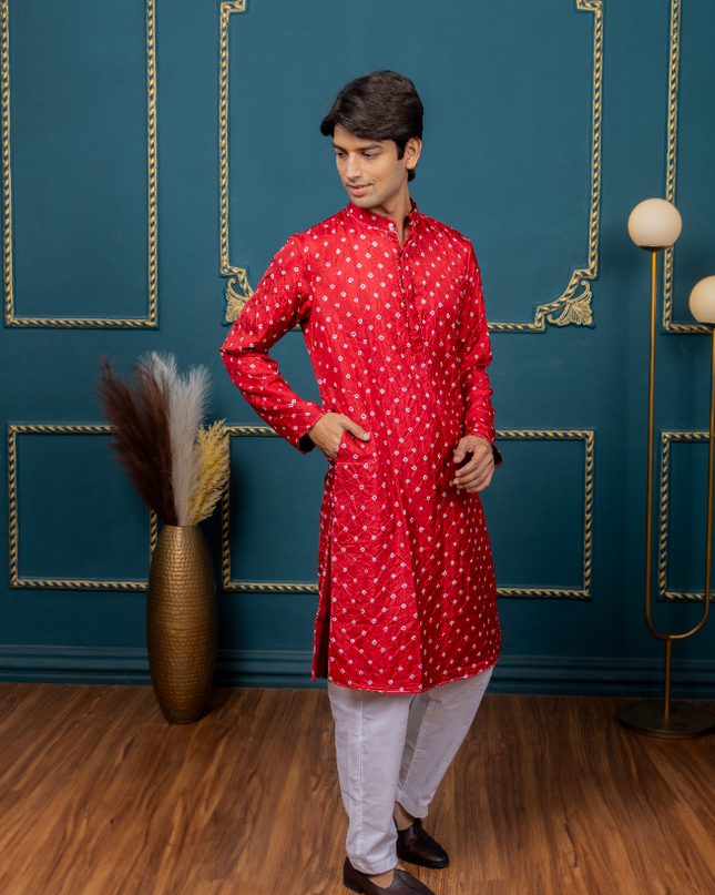 OG RED BANDHANI MEN