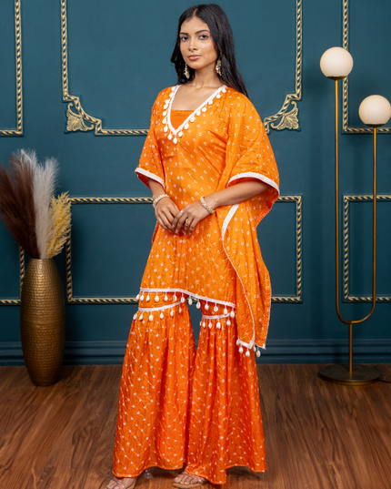 OG ORANGE  BANDHANI WOMEN