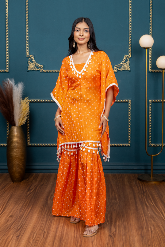 OG ORANGE  BANDHANI WOMEN