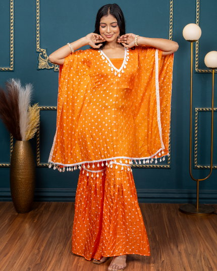 OG ORANGE  BANDHANI WOMEN
