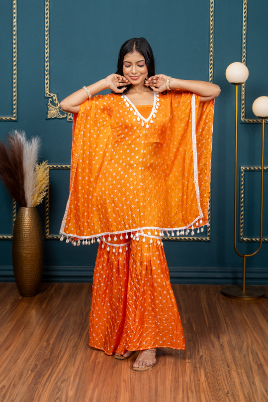 OG ORANGE  BANDHANI WOMEN