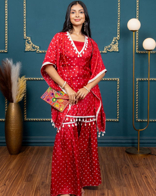 OG RED BANDHANI WOMEN