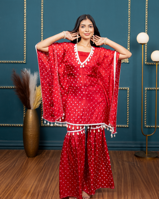 OG RED BANDHANI WOMEN