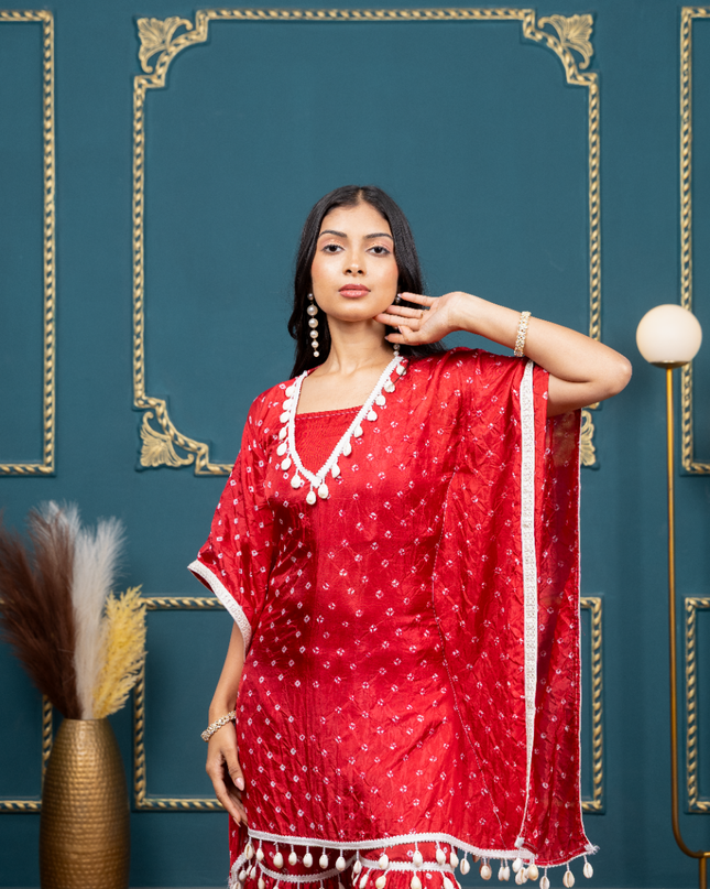 OG RED BANDHANI WOMEN