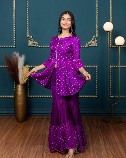 OG PURPLE BANDHANI WOMEN