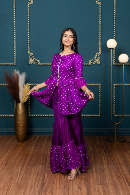 OG PURPLE BANDHANI WOMEN