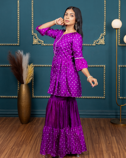 OG PURPLE BANDHANI WOMEN