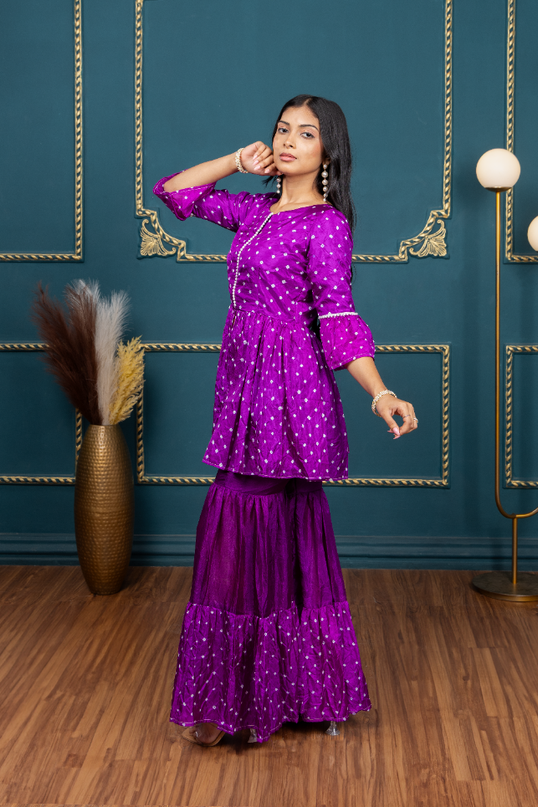 OG PURPLE BANDHANI WOMEN