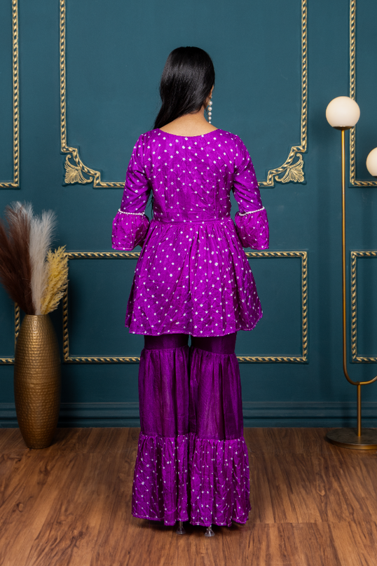 OG PURPLE BANDHANI WOMEN