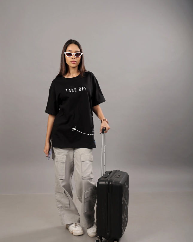 AIRPORT WOMEN OVERSIZED TEE