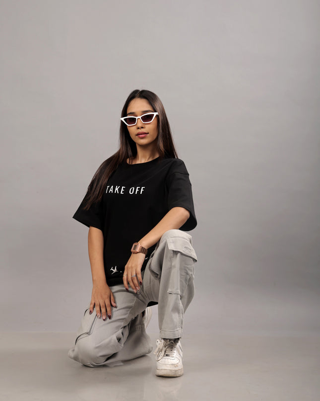 AIRPORT WOMEN OVERSIZED TEE