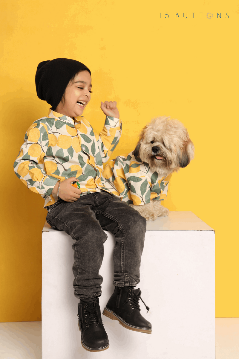 Limon Kid and Dog