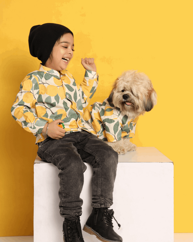 Limon Kid and Dog