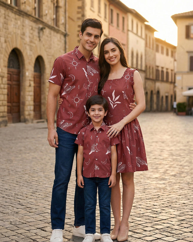 Sangria Couple And Son