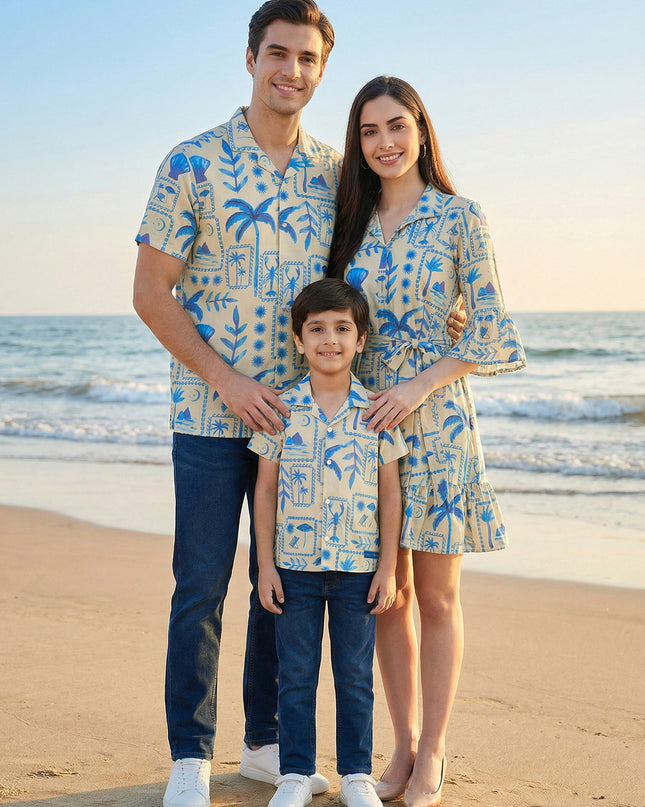 Sea Breeze Couple and Son