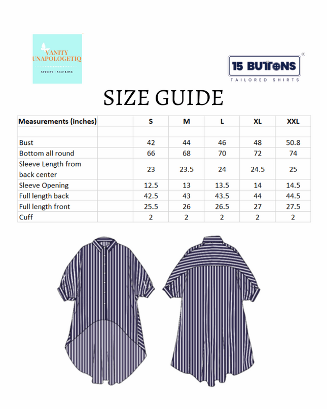 Kaftan Striped Shirt