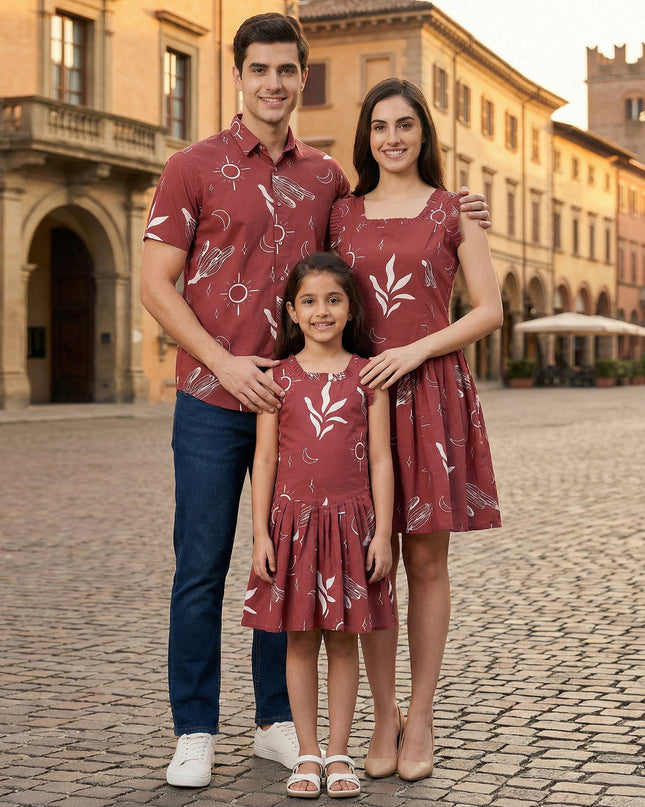 Sangria Couple and Daughter