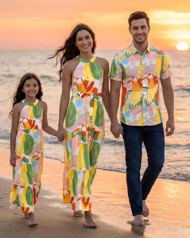 Zesty Couple and Daughter