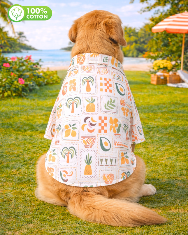 Fruits Tropical Cotton Dog Shirt