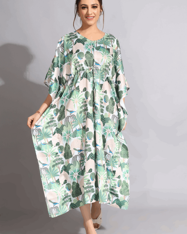 Udaipur Satin Kaftan
