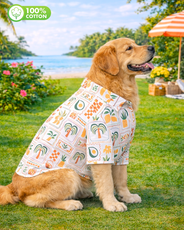 Fruits Tropical Cotton Dog Shirt