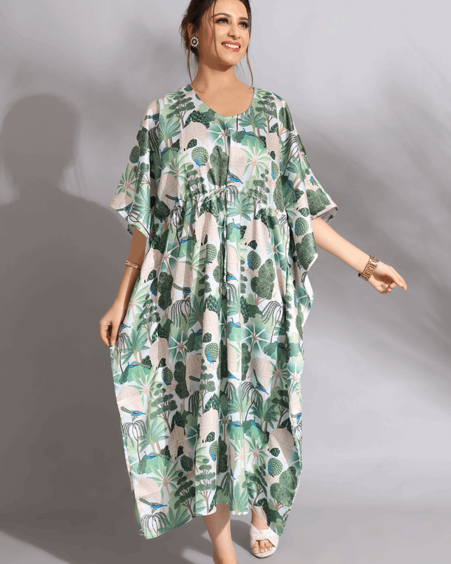 Udaipur Satin Kaftan