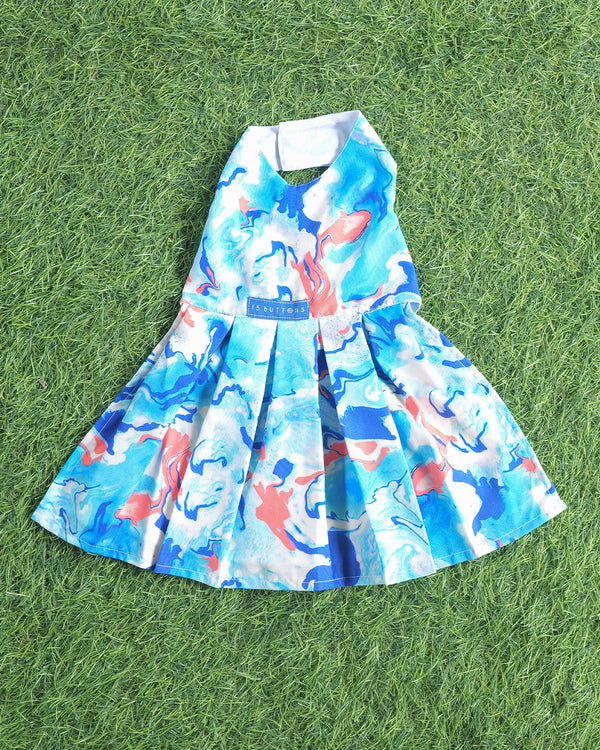Fluid Art Dog Dress