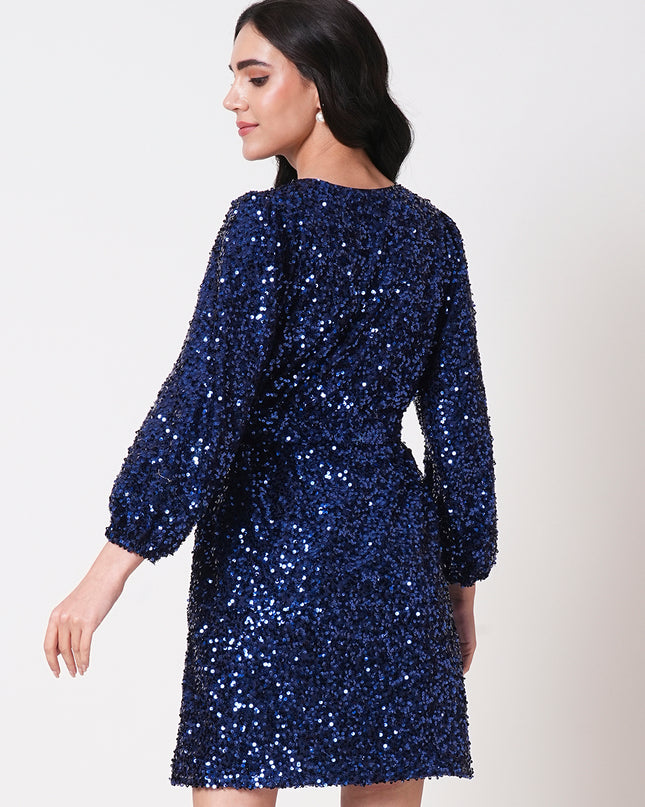 ROYAL BLUE SEQUIN