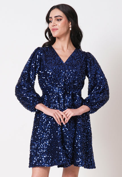 ROYAL BLUE SEQUIN