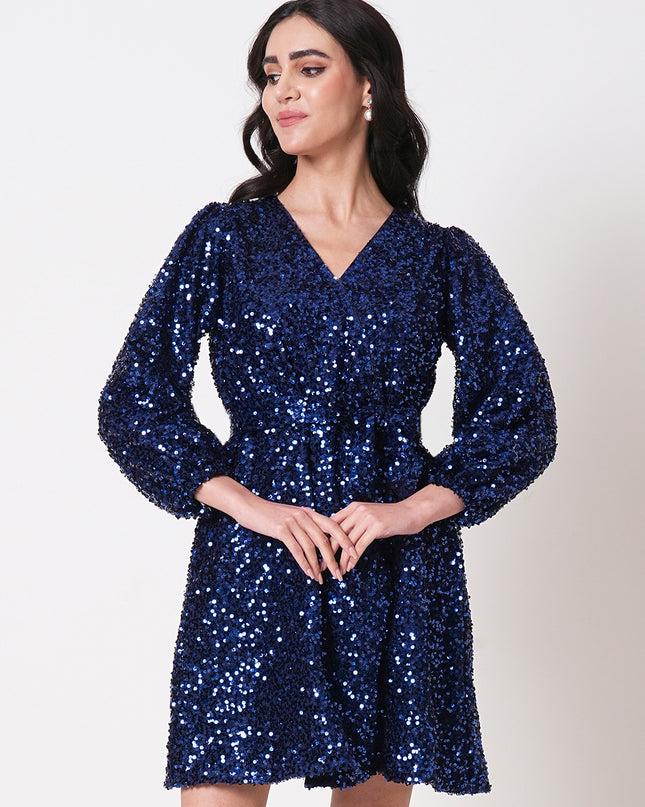 ROYAL BLUE SEQUIN