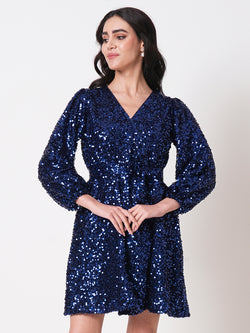 ROYAL BLUE SEQUIN