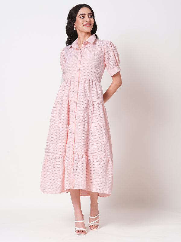 SOFT PINK CHECKERS