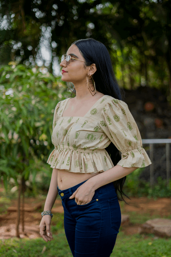 Brew Beer Crop Top